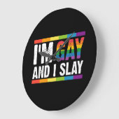 Ik ben Gay en ik speel LGBTQ Gay Pride Grote Klok (Hoek)