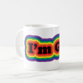 Ik ben Gay Koffiemok (Voorkant links)