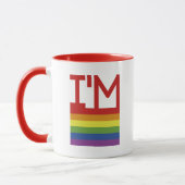 Ik ben Gay | Regenboogvlag Mok (Links)