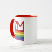 Ik ben Gay | Regenboogvlag Mok (Voorkant links)