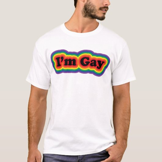 Ik ben Gay T-shirt (Voorkant)