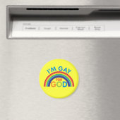 Ik ben Gay voor God Magneet (Insitu (Vaatwasser))