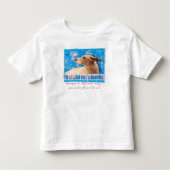 Ik ben geadopteerd en ik ben mooi! Toddler T-shirt (Voorkant)