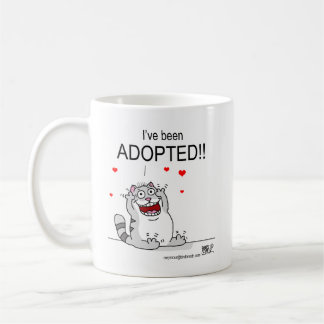 Ik ben geadopteerd! koffiemok