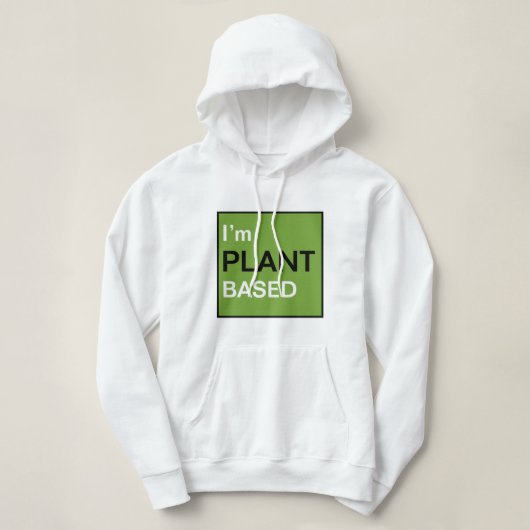Ik ben gebaseerd op Plant Hoodie (Design voorkant)