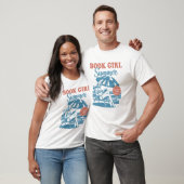 Ik ben geboekt voor het zomerboek Girl Summer Retr T-shirt (Unisex)