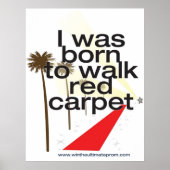 Ik ben geboren 2 lopen door het rode tapijt poster (Voorkant)