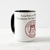 Ik ben geboren in 1955 in de Tachikawa AB Japan ho Mok (Voorkant links)