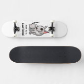 Ik ben geboren om Geweldige te zijn Skateboard (Horizontaal)