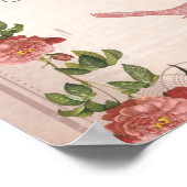 Ik ben geboren om in Parijs te wonen Poster (Hoek)