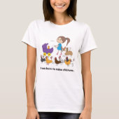 Ik ben geboren om te overvallen. t-shirt (Voorkant)