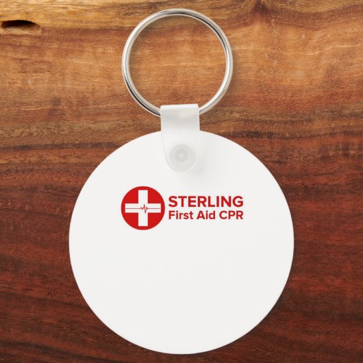 #Ik ben gecertificeerd knop Sleutelhanger (Achterkant)