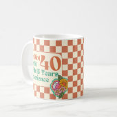 Ik ben geen 40 ik ben 21 met 19 jaar ervaring Hila Koffiemok (Voorkant links)