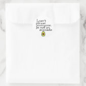 Ik ben geen advocaat. ronde sticker (Tas)
