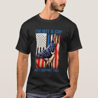 Ik ben geen agent, maar ik steun ze t-shirt