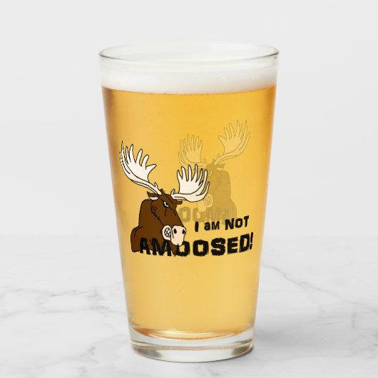 Ik ben geen amusant glas (Voorkant gevuld)