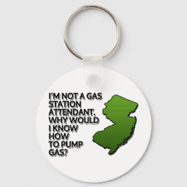 Ik ben geen bediende van een benzinestation. Waaro Sleutelhanger