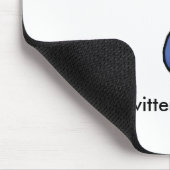 Ik ben geen beroemdheid.. volg me op Twitter Muismat (Hoek)