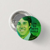 IK BEN GEEN BETO-FILE RONDE BUTTON 3,2 CM (Voorkant /achterkant)