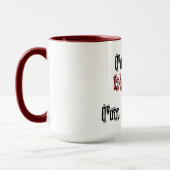 Ik ben geen bipolair - ik ben een MOM! Mok (Links)