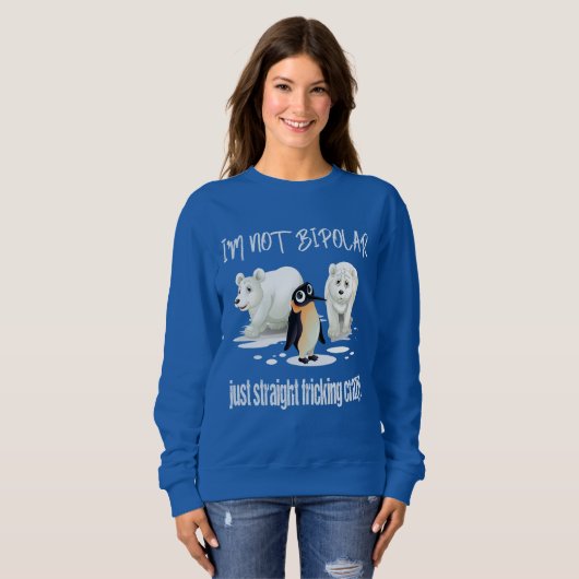 IK BEN GEEN BIPOLAR, NET ZO RECHTSTREEKS. TRUI (Voorkant volledig)