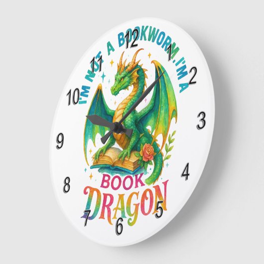 Ik ben geen boekenworm... grote klok (Hoek)