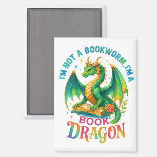 Ik ben geen boekenworm... magneet