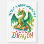 Ik ben geen boekenworm... magneet (Voorkant)