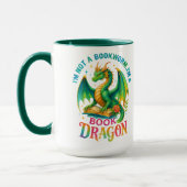 Ik ben geen boekenworm... mok (Links)