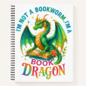 Ik ben geen boekenworm... notitieboek (Voorkant)