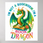 Ik ben geen boekenworm... poster (Voorkant)