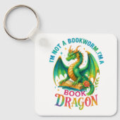 Ik ben geen boekenworm... sleutelhanger (Voorkant)