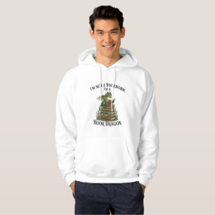 Ik ben geen boekenwurm, ik ben een boekendragon - hoodie