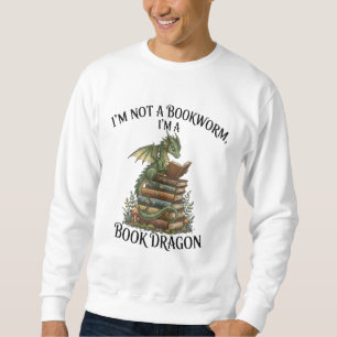 Ik ben geen boekenwurm, ik ben een boekendragon -  trui