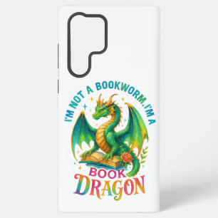 Ik ben geen boekenwurm.... samsung galaxy hoesje