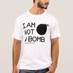 Ik ben geen bom t-shirt