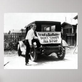 IK BEN GEEN BOOTLEGGER - VERBODSERA POSTER