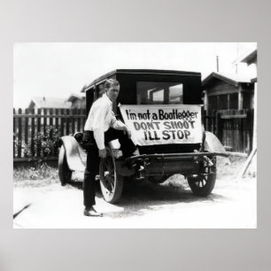 IK BEN GEEN BOOTLEGGER - VERBODSERA POSTER