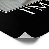 Ik ben geen Bossy Cat Artwork Poster (Hoek)