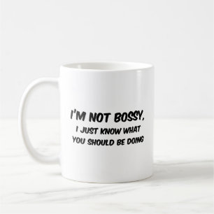 Ik ben geen Bossy Coffee Mok