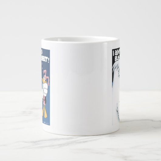 "Ik ben geen Bunny Rabbit" Hugo & DAFFY DUCK™ Grote Koffiekop (Voorkant)