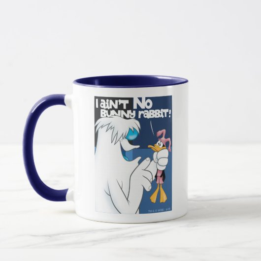 "Ik ben geen Bunny Rabbit" Hugo & DAFFY DUCK™ Mok (Links)