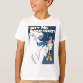 "Ik ben geen Bunny Rabbit" Hugo & DAFFY DUCK™ T-shirt (Voorkant)
