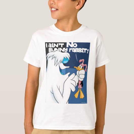 "Ik ben geen Bunny Rabbit" Hugo & DAFFY DUCK™ T-shirt (Voorkant)