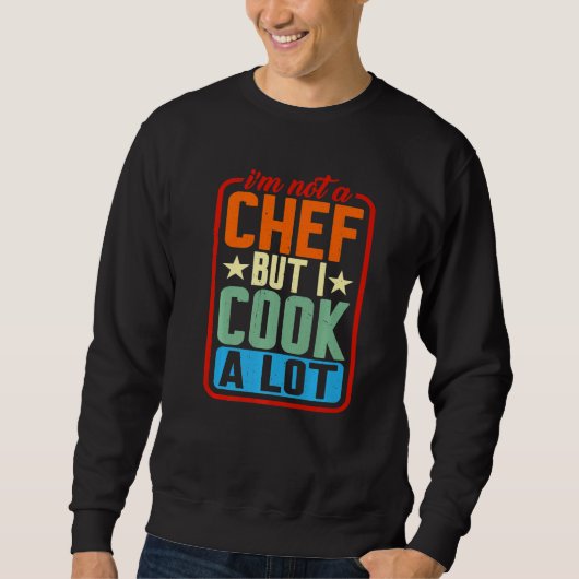 Ik ben geen chef, maar ik kook veel trui (Voorkant)