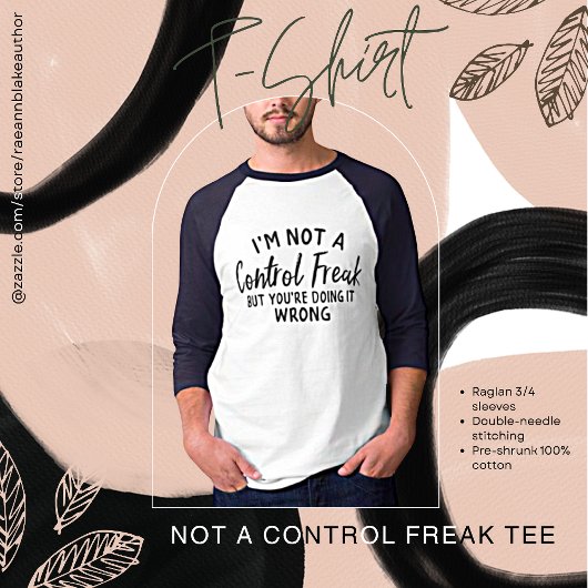 Ik ben geen controlfreak T-shirt