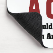 Ik ben geen Cop - Funny Naughty Adult Humor Muismat (Hoek)