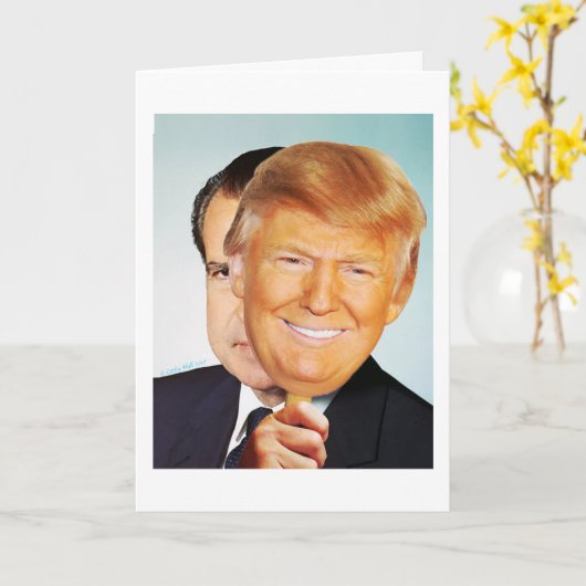 Ik ben geen Crook Birthday Kaart (Gele Bloem)