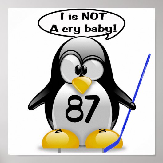 Ik ben GEEN Crybaby Poster (Voorkant)