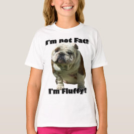 Ik ben geen dik Bulldog t-shirt